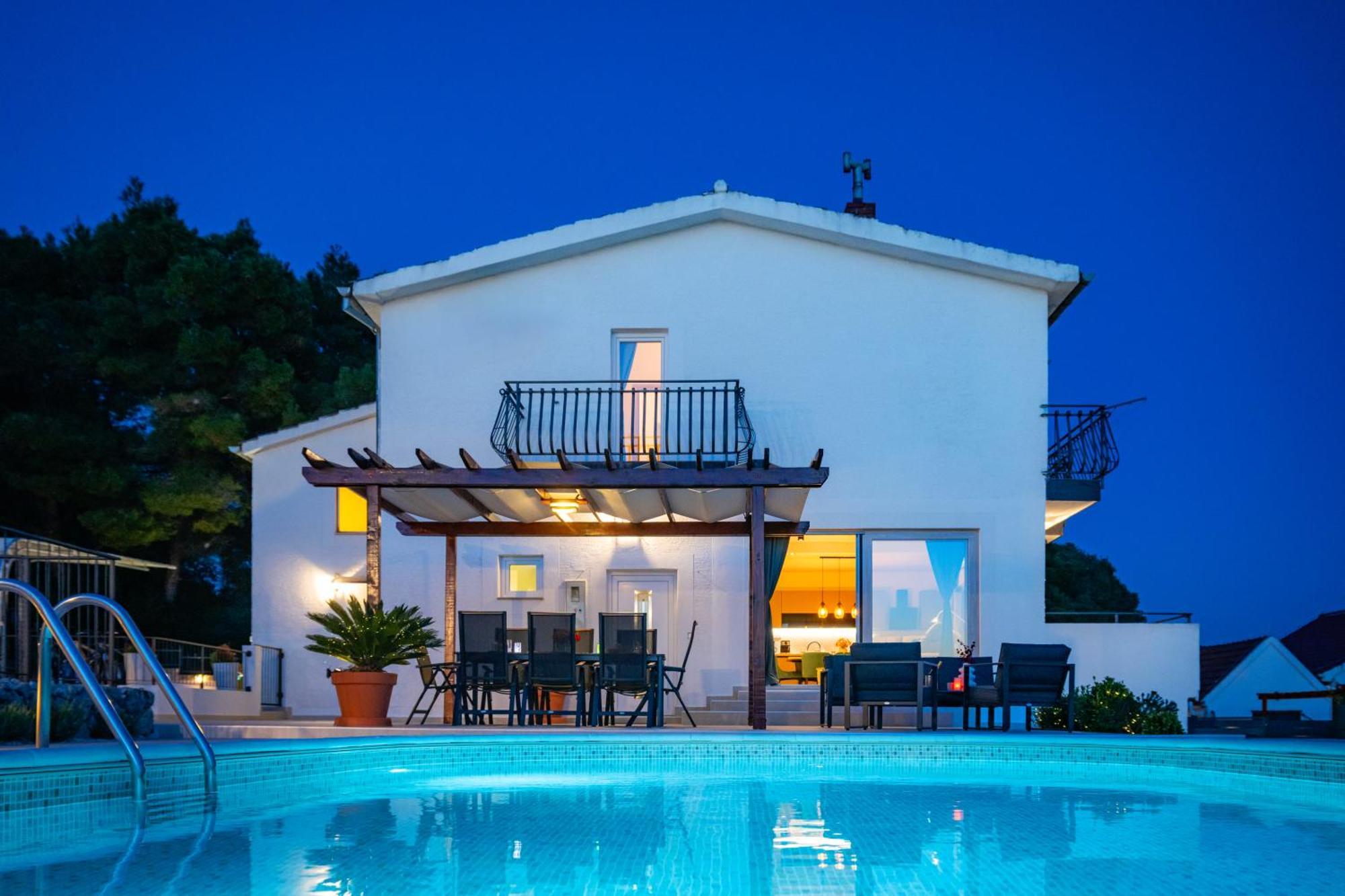 Villa Plenca - Heated Pool ! Σίμπενικ Εξωτερικό φωτογραφία