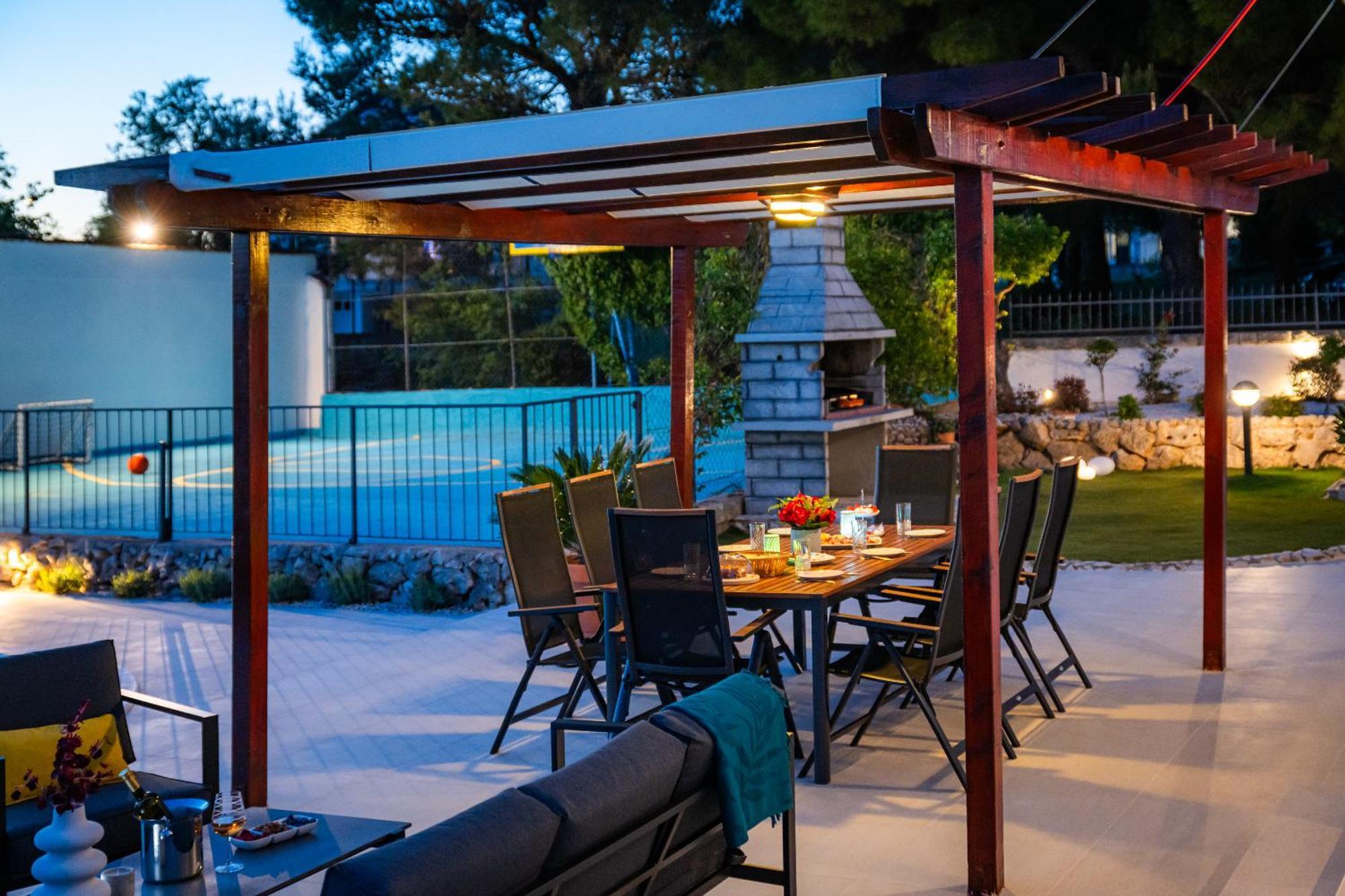 Villa Plenca - Heated Pool ! Σίμπενικ Εξωτερικό φωτογραφία