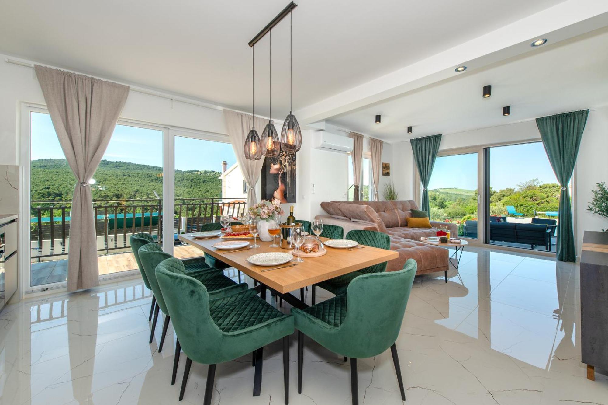 Villa Plenca - Heated Pool ! Σίμπενικ Εξωτερικό φωτογραφία