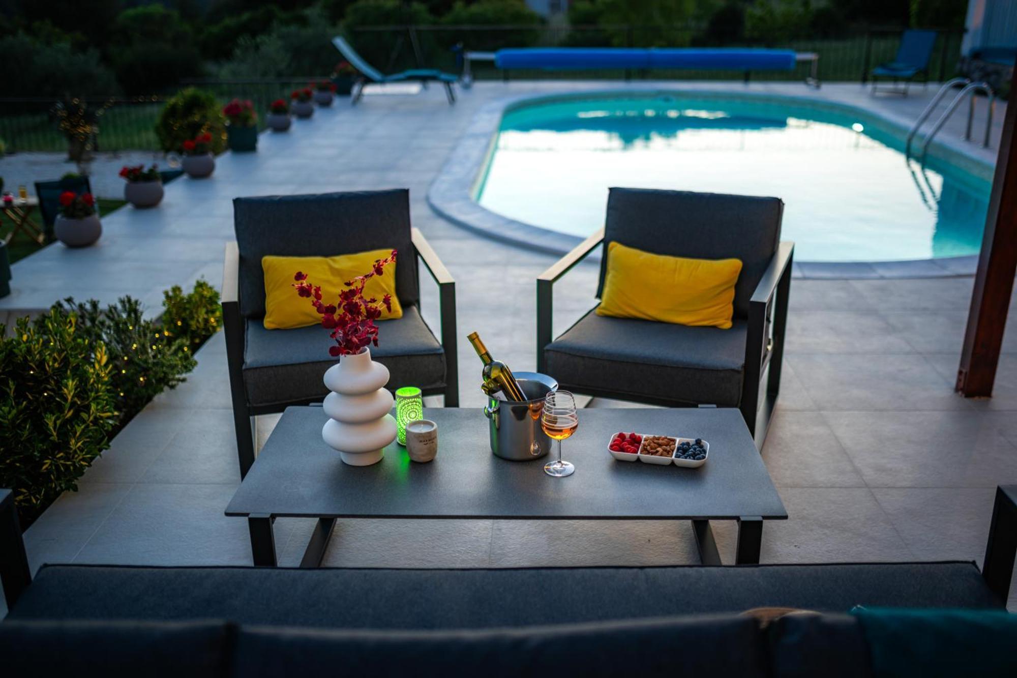 Villa Plenca - Heated Pool ! Σίμπενικ Εξωτερικό φωτογραφία