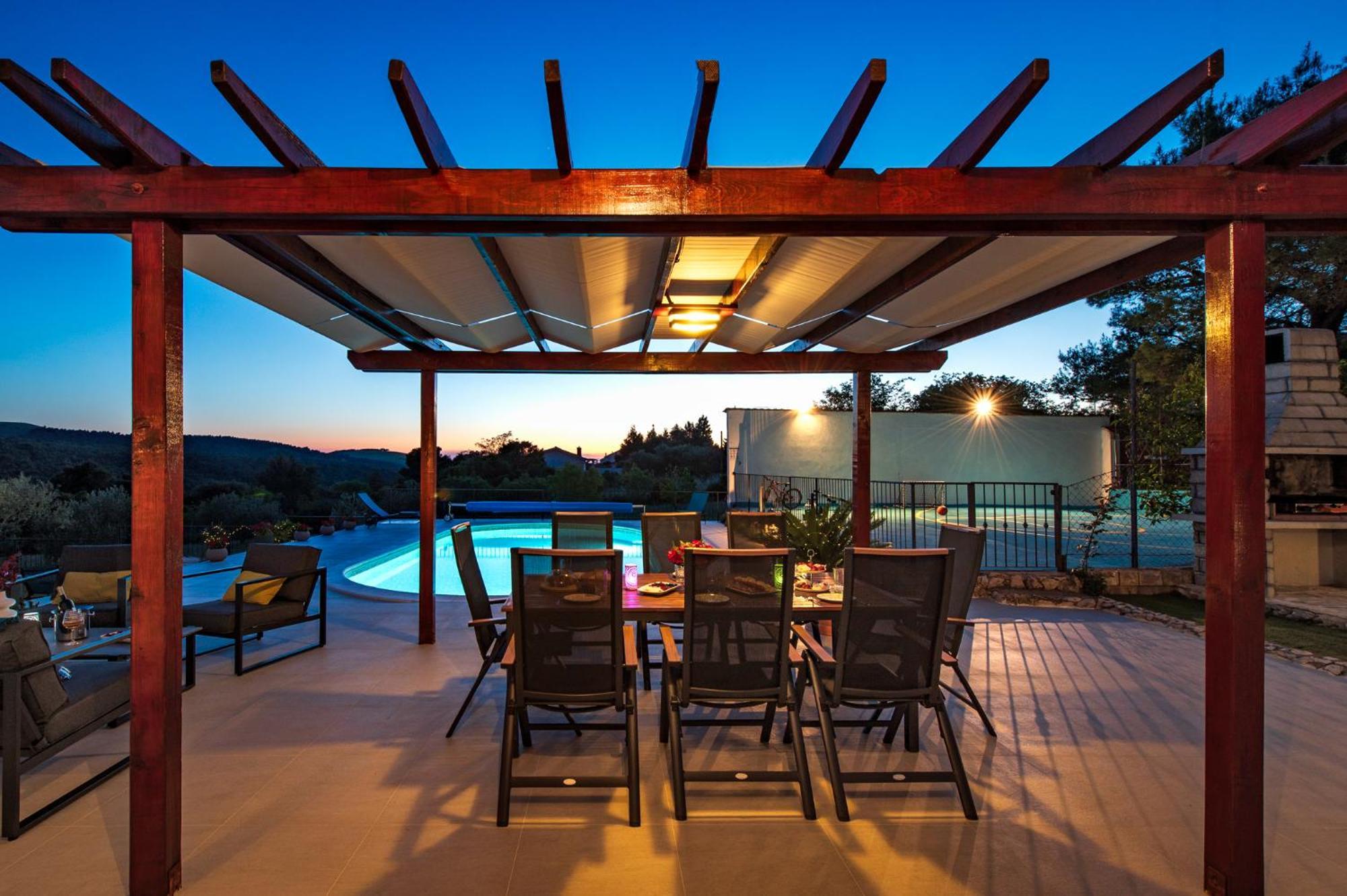 Villa Plenca - Heated Pool ! Σίμπενικ Εξωτερικό φωτογραφία