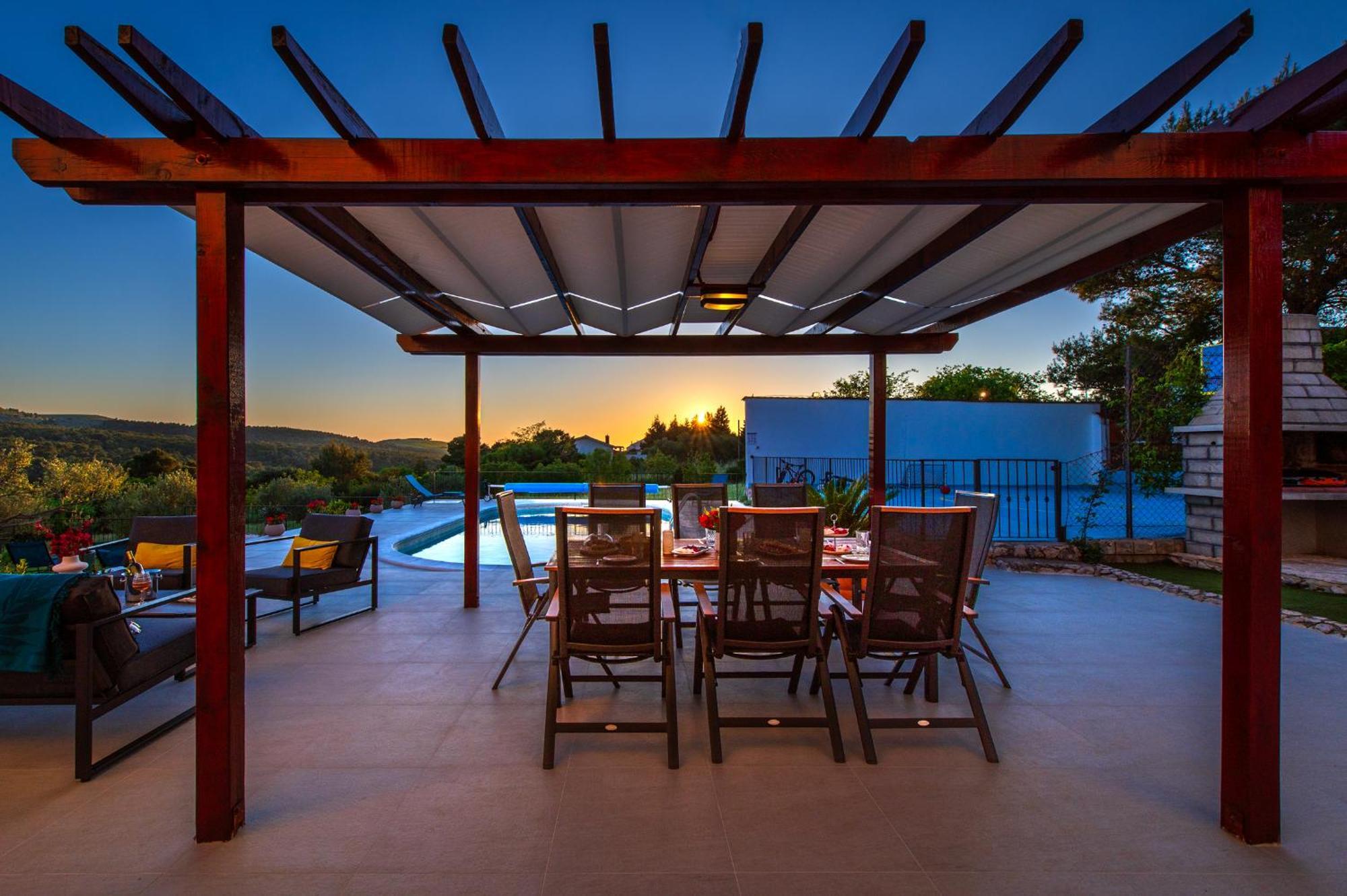 Villa Plenca - Heated Pool ! Σίμπενικ Εξωτερικό φωτογραφία