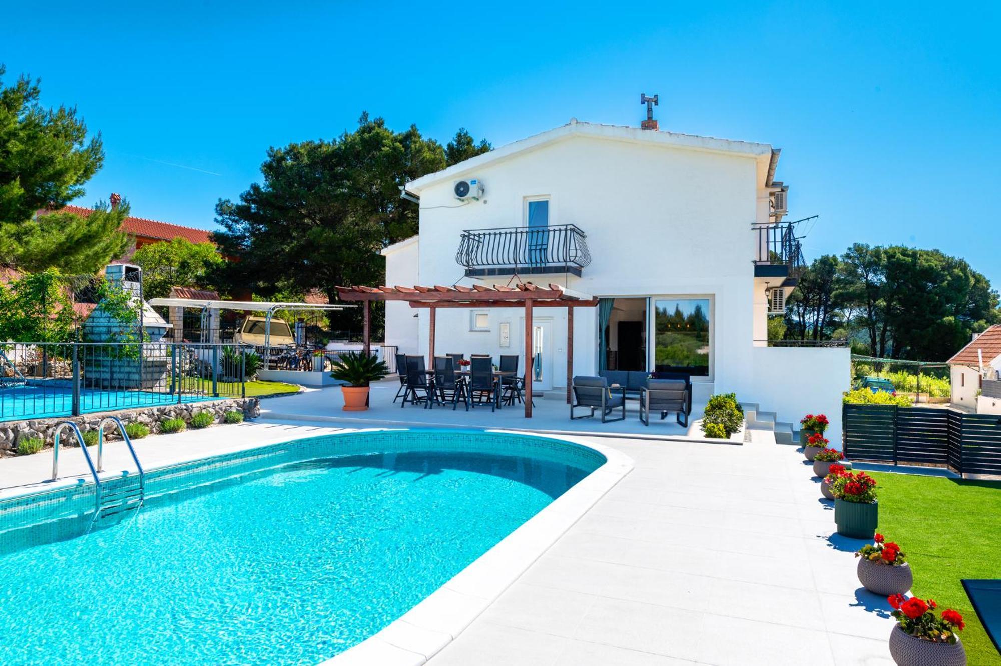 Villa Plenca - Heated Pool ! Σίμπενικ Εξωτερικό φωτογραφία